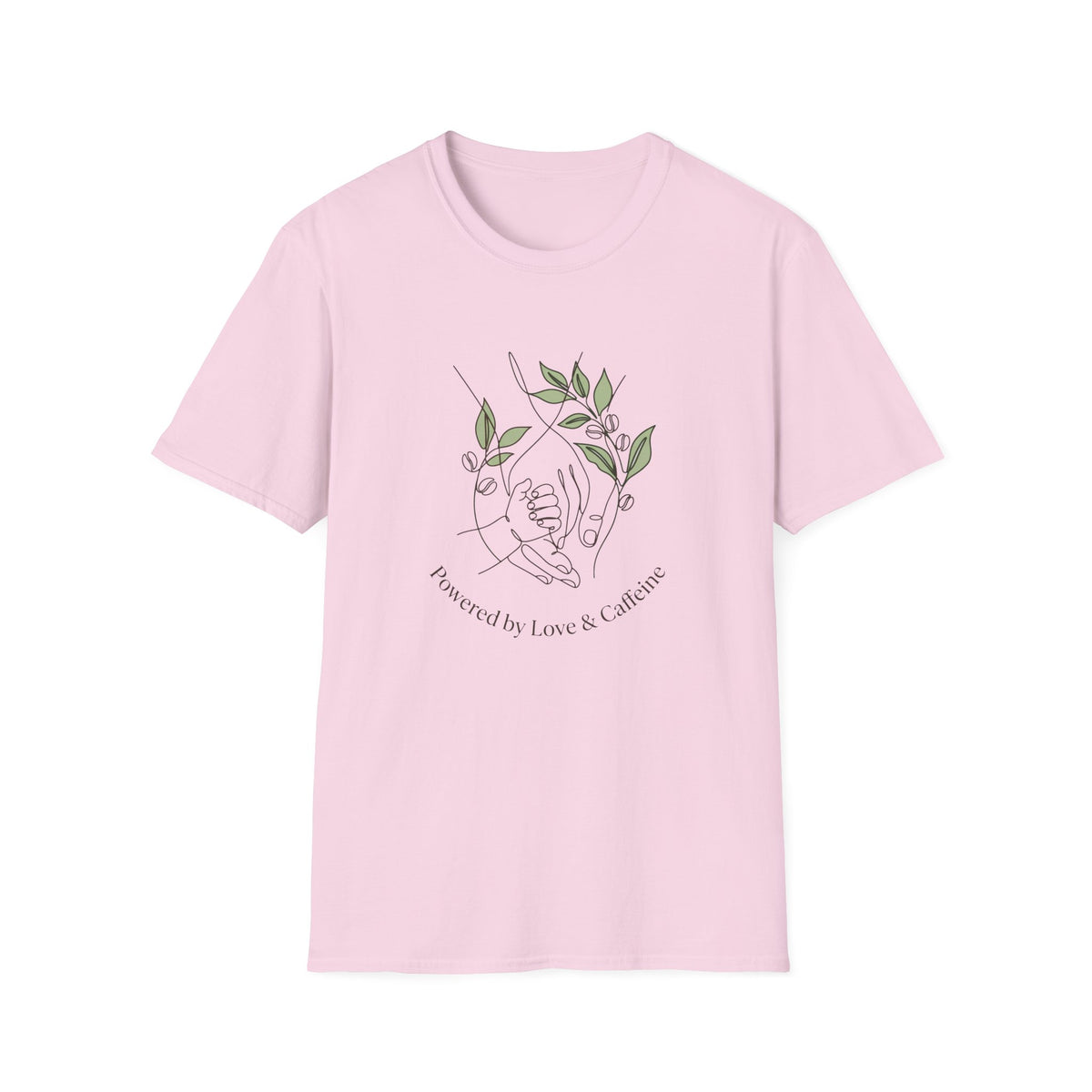 Powered By Love And Caffeine T-Shirt