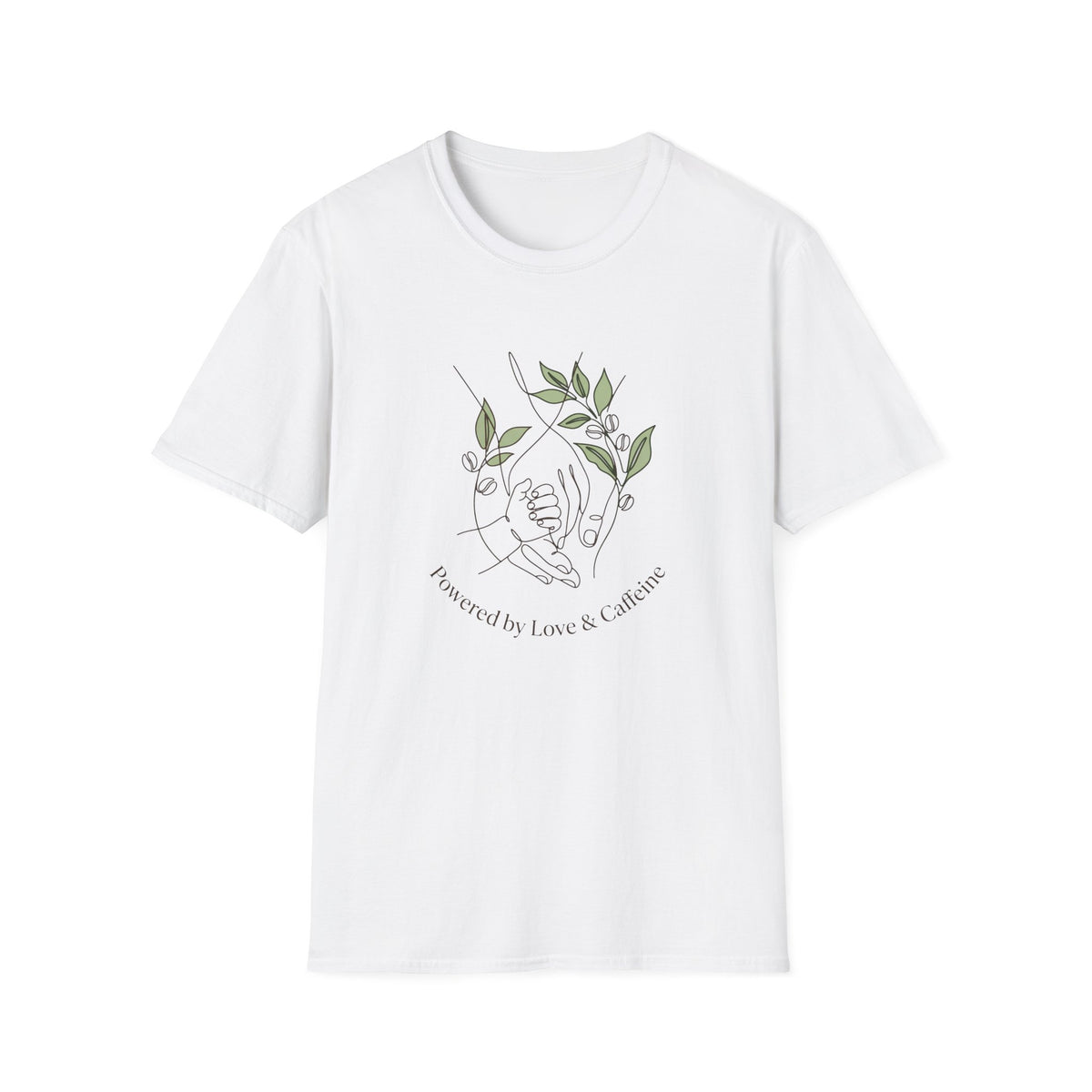 Powered By Love And Caffeine T-Shirt
