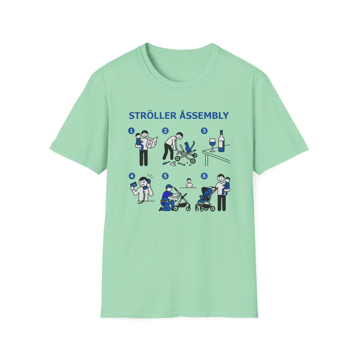 Stroller Assembly Guide T-Shirt