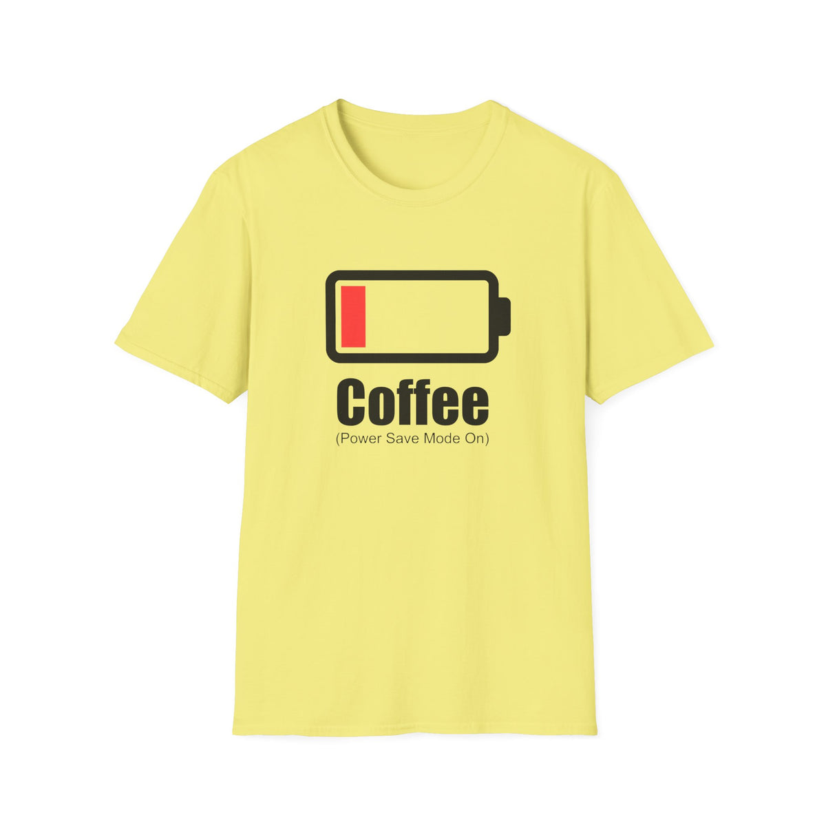 Coffee Low Battery T-Shirt