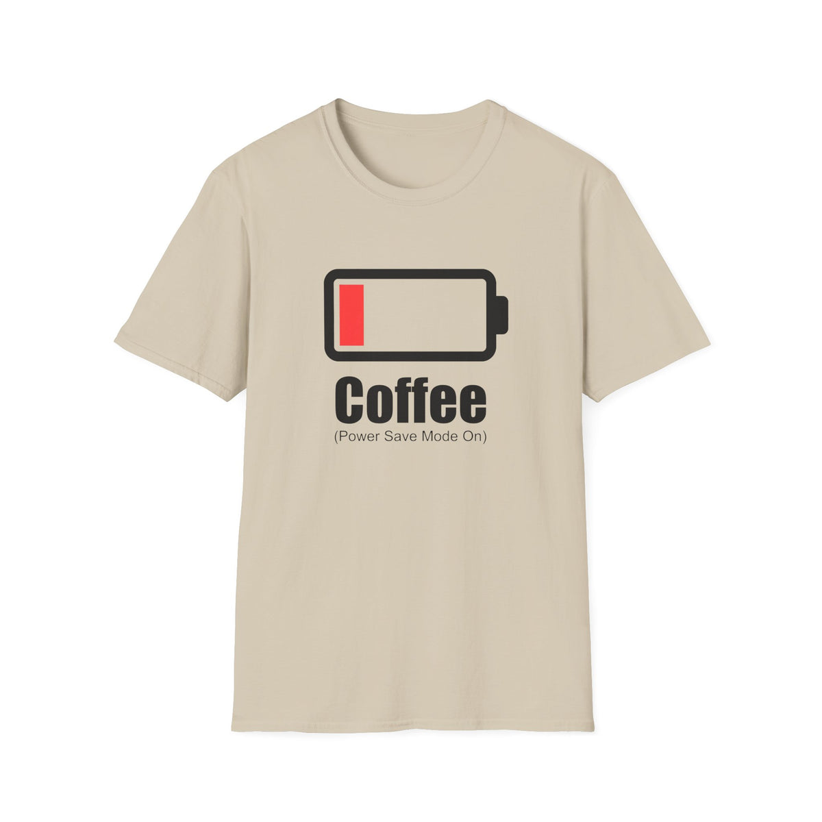 Coffee Low Battery T-Shirt