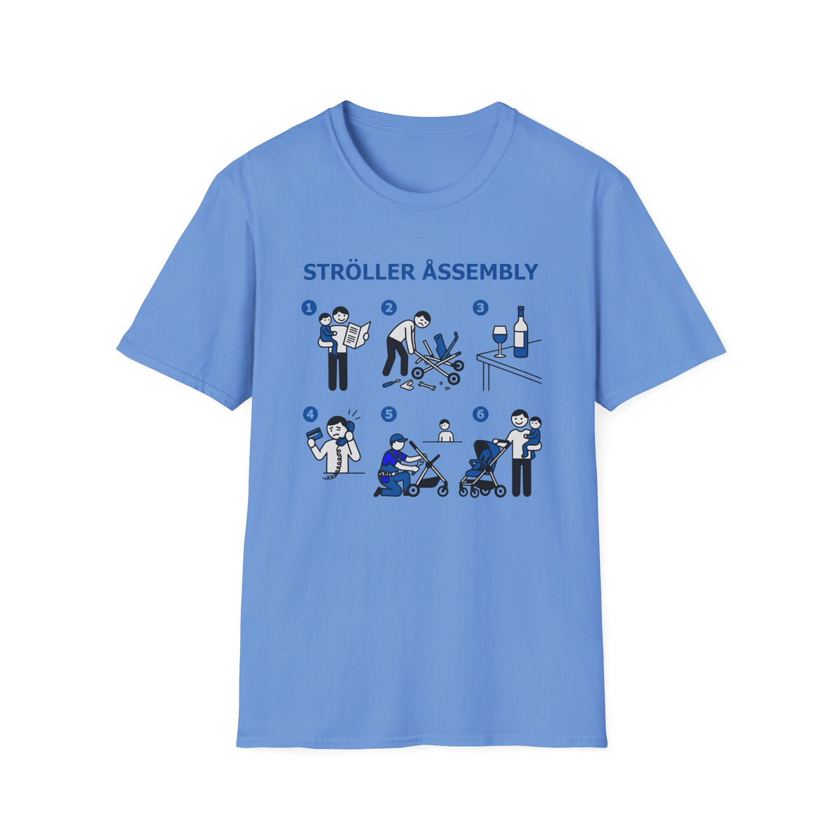 Stroller Assembly Guide T-Shirt
