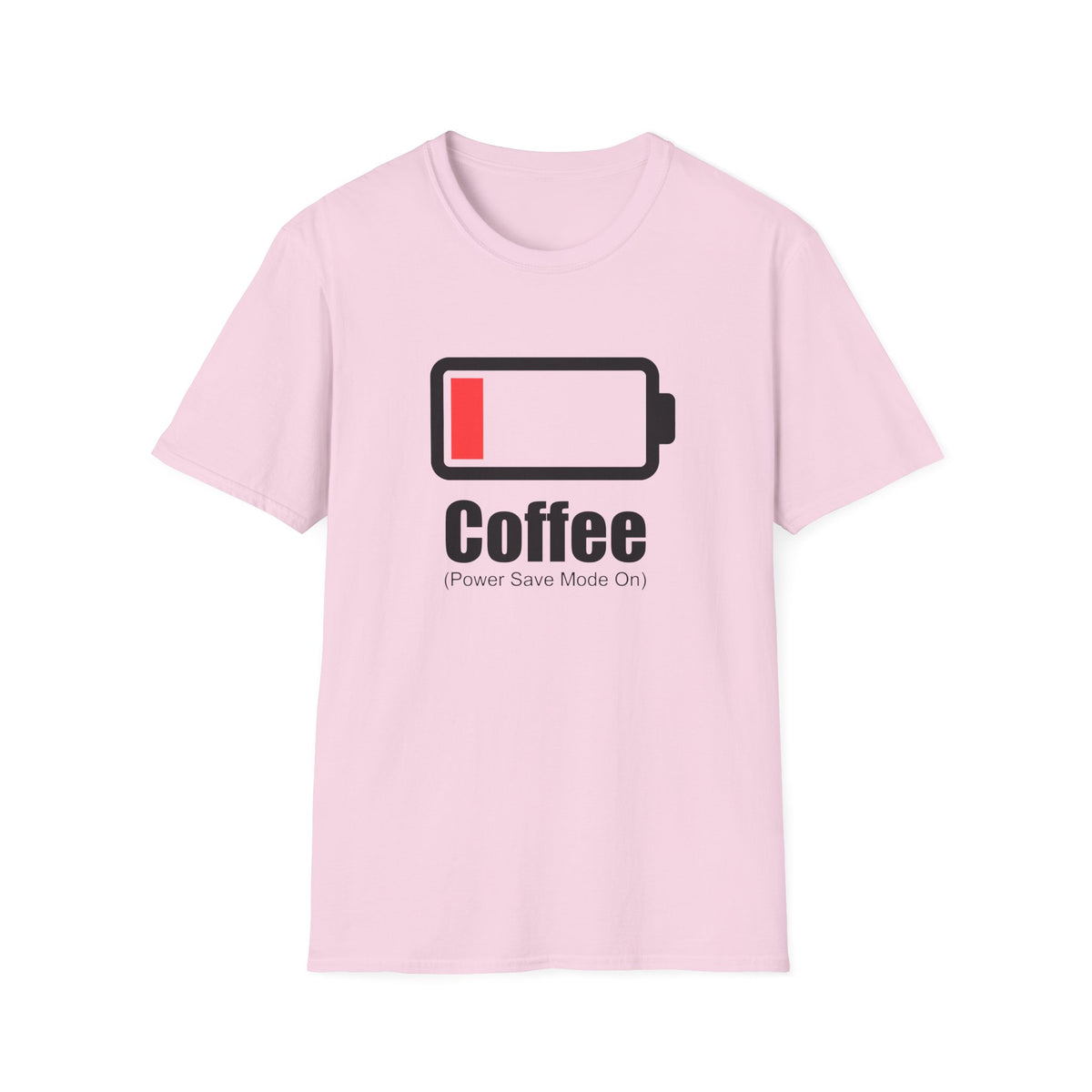 Coffee Low Battery T-Shirt