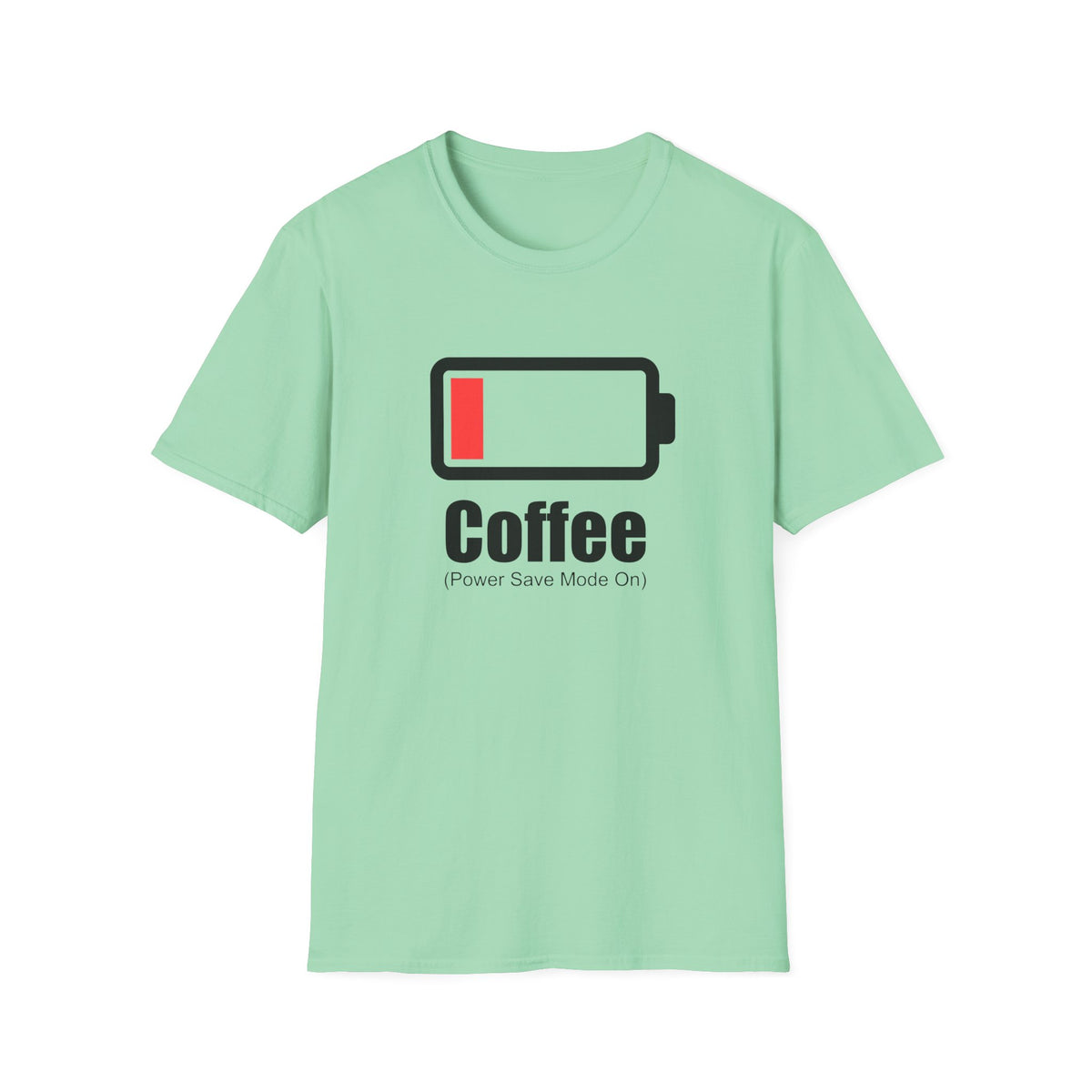 Coffee Low Battery T-Shirt
