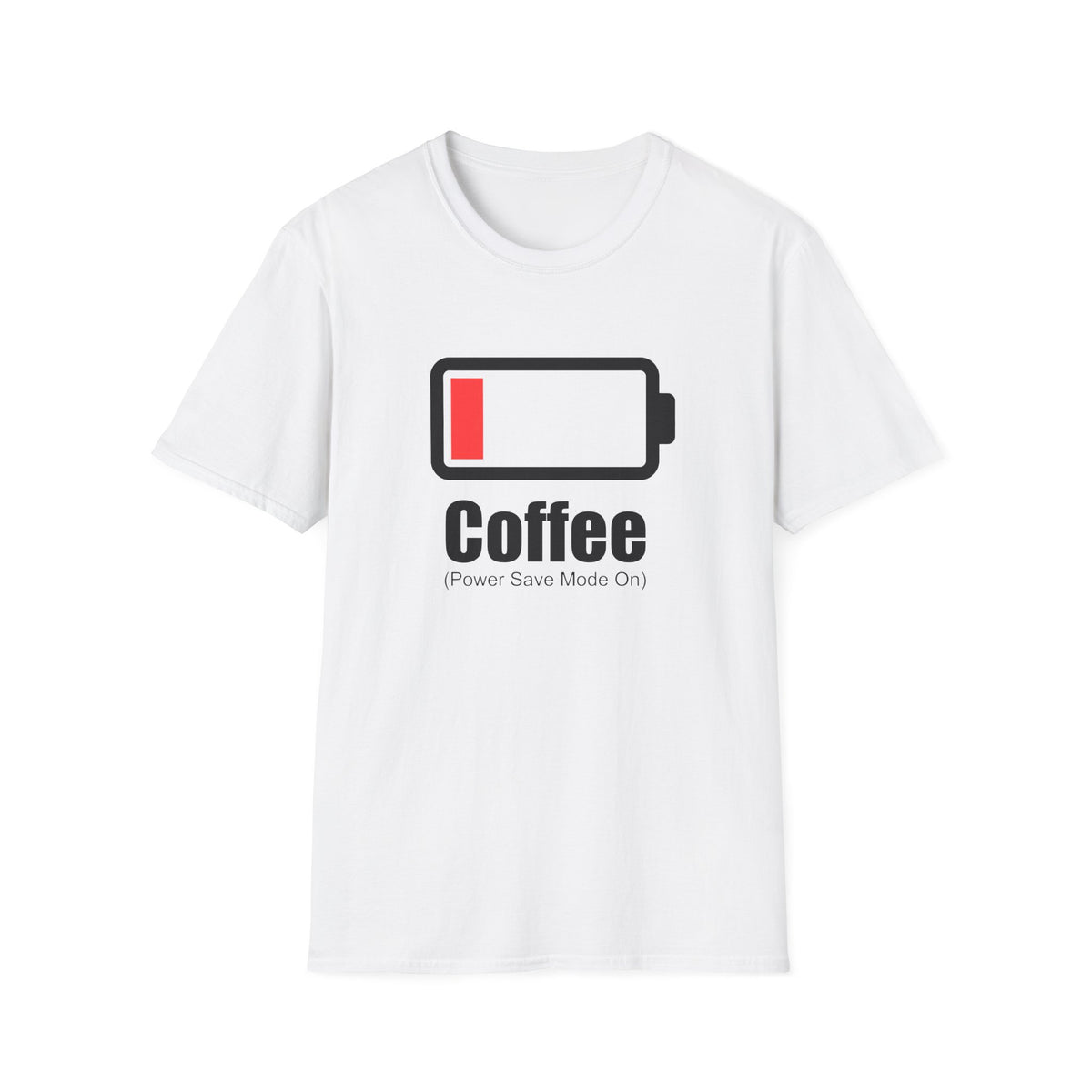 Coffee Low Battery T-Shirt