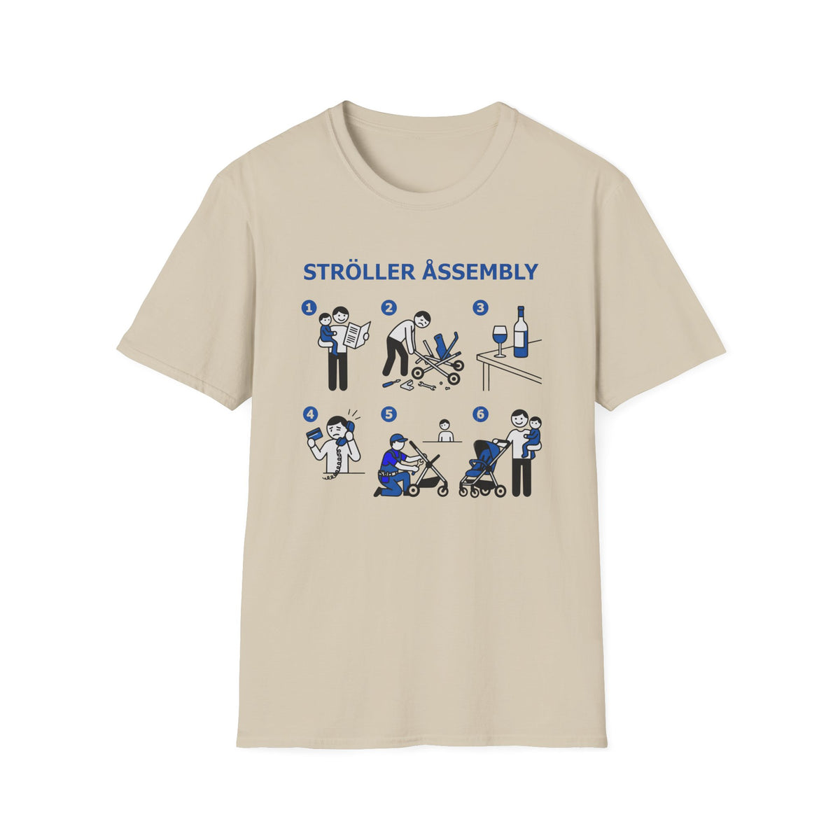 Stroller Assembly Guide T-Shirt
