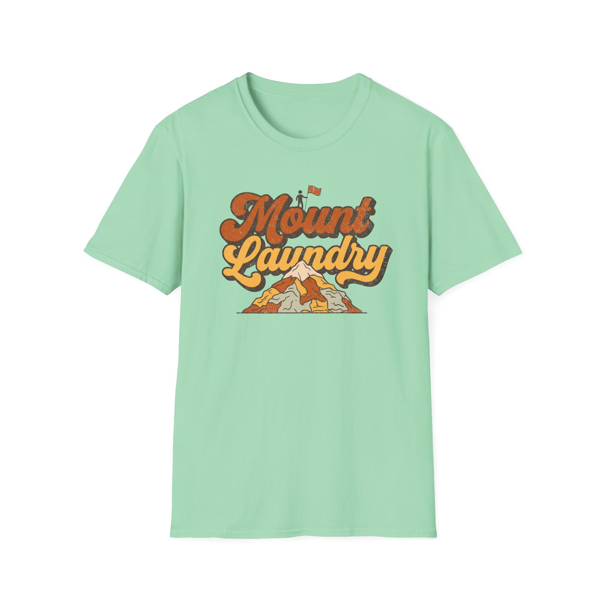 Conquering Mount Laundry T-Shirt