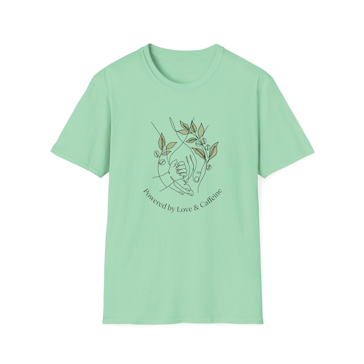 Powered By Love And Caffeine T-Shirt