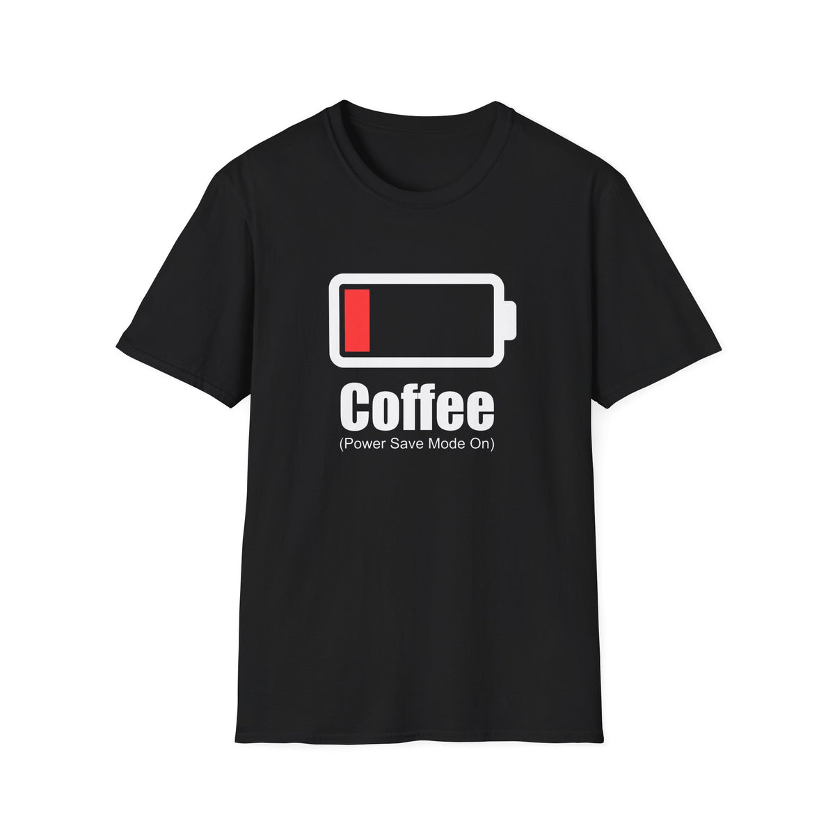 Coffee Low Battery T-Shirt