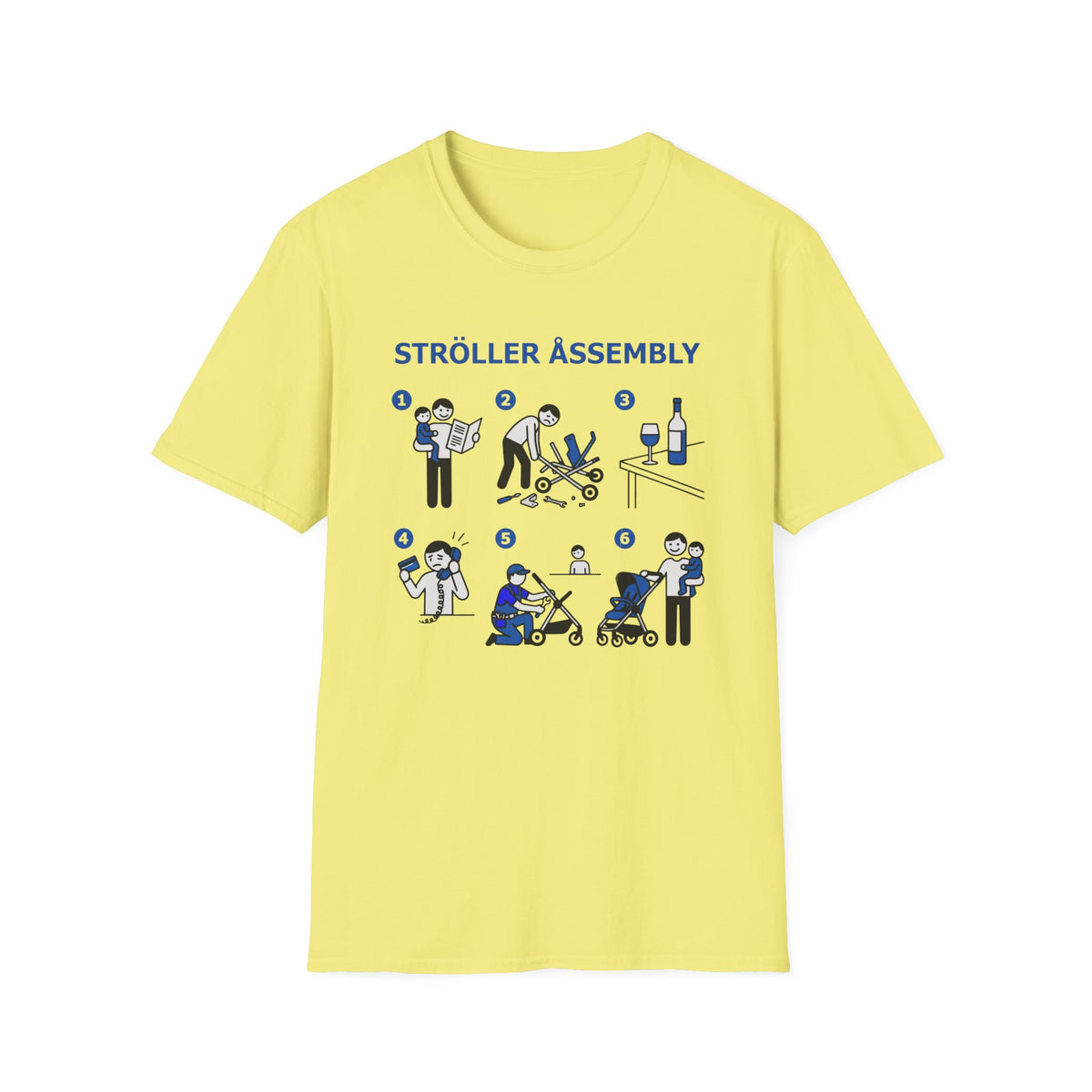 Stroller Assembly Guide T-Shirt