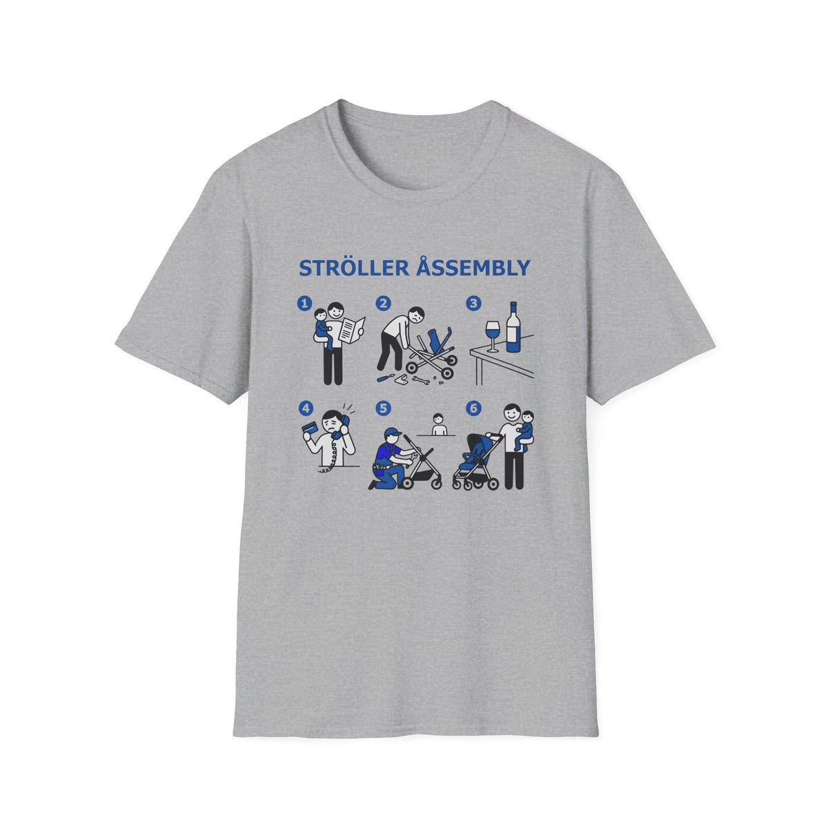 Stroller Assembly Guide T-Shirt