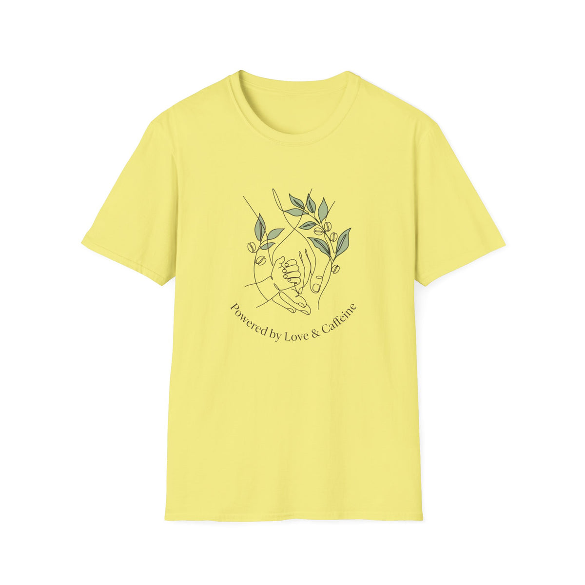 Powered By Love And Caffeine T-Shirt