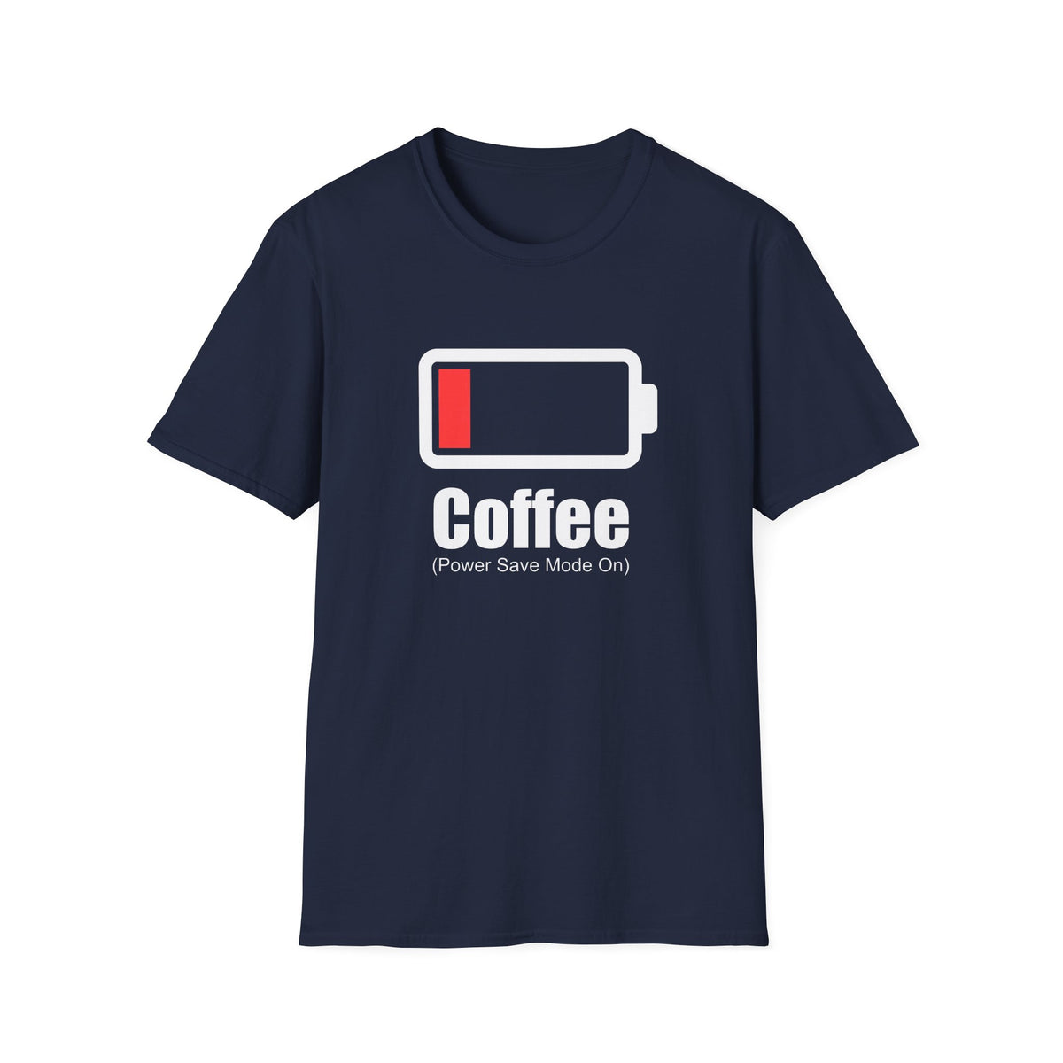 Coffee Low Battery T-Shirt