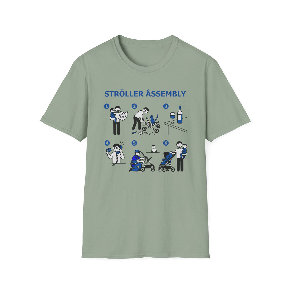 Stroller Assembly Guide T-Shirt