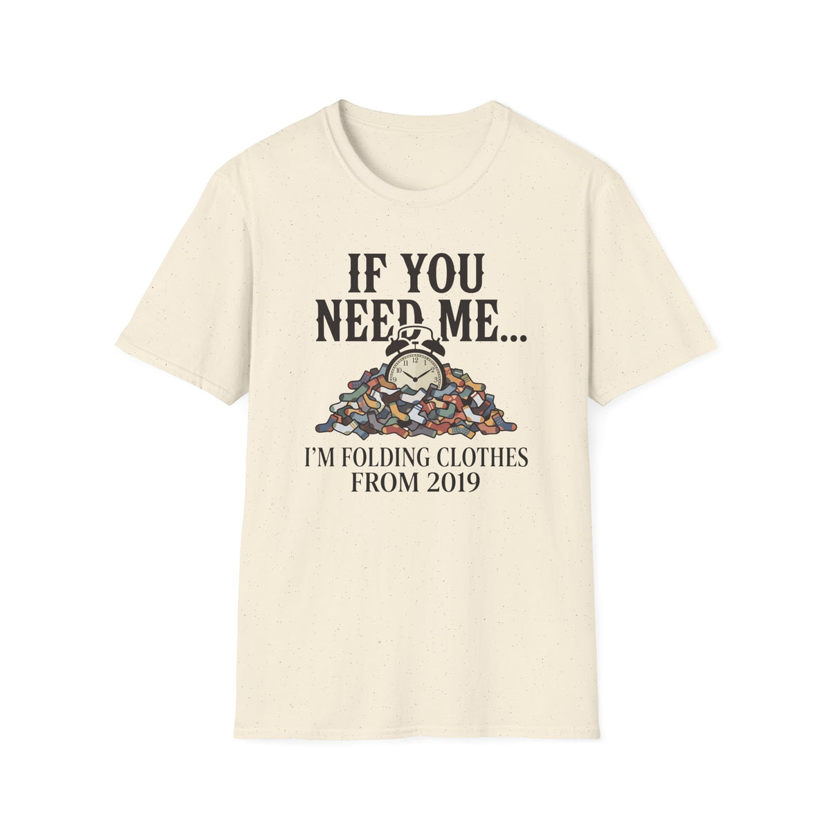 Folding Clothes From 2019 T-Shirt