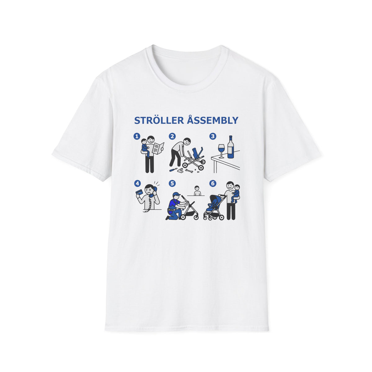 Stroller Assembly Guide T-Shirt