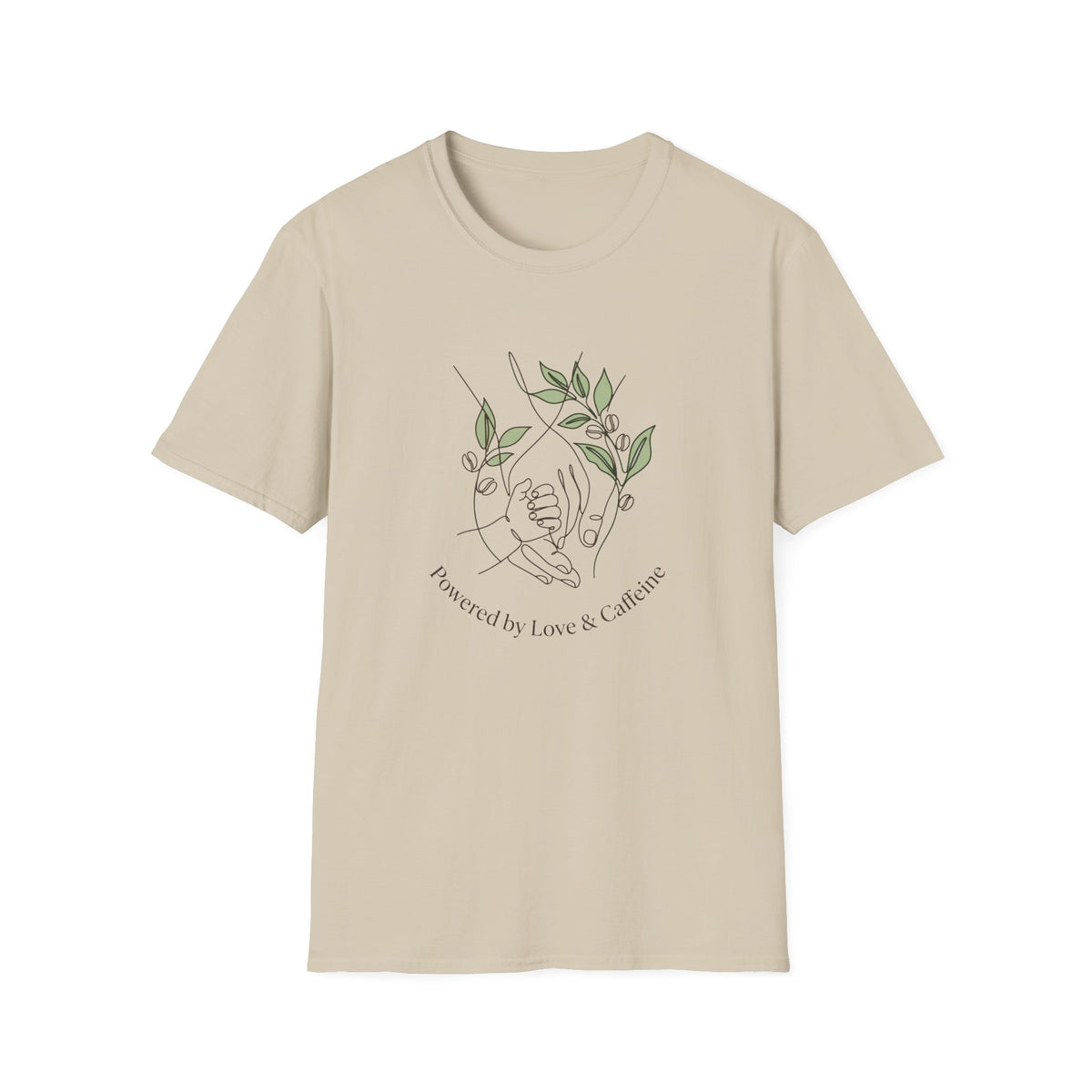 Powered By Love And Caffeine T-Shirt