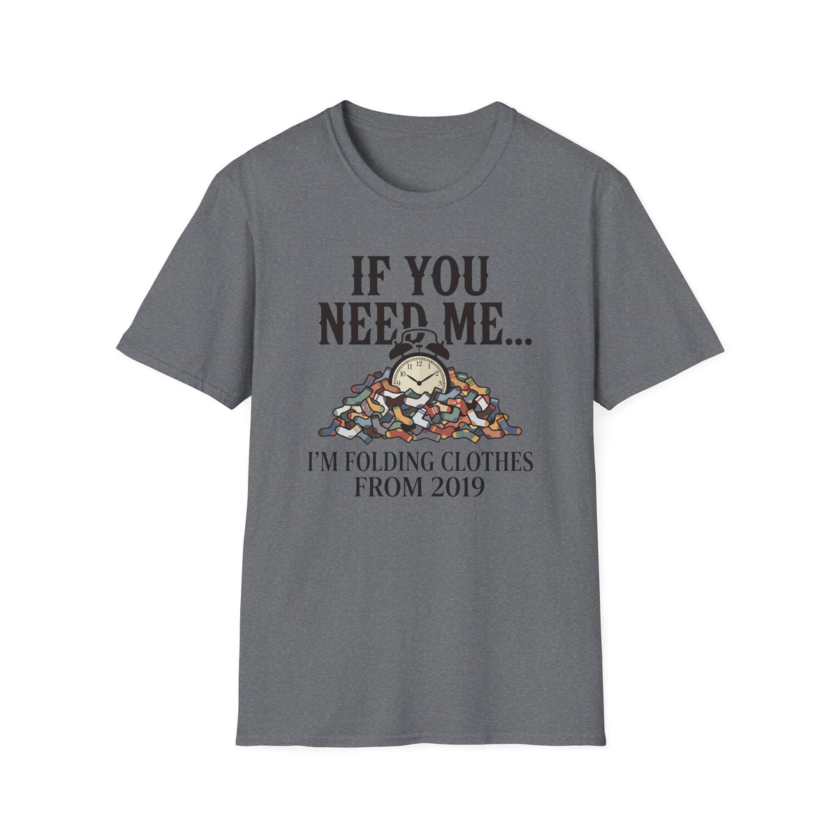 Folding Clothes From 2019 T-Shirt