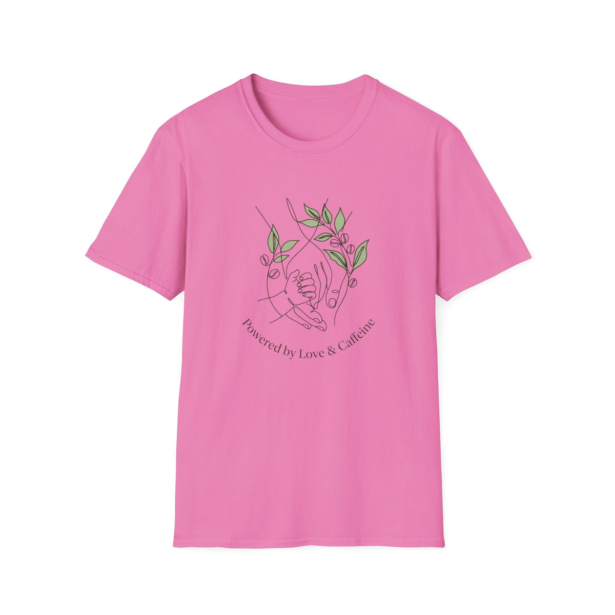 Powered By Love And Caffeine T-Shirt