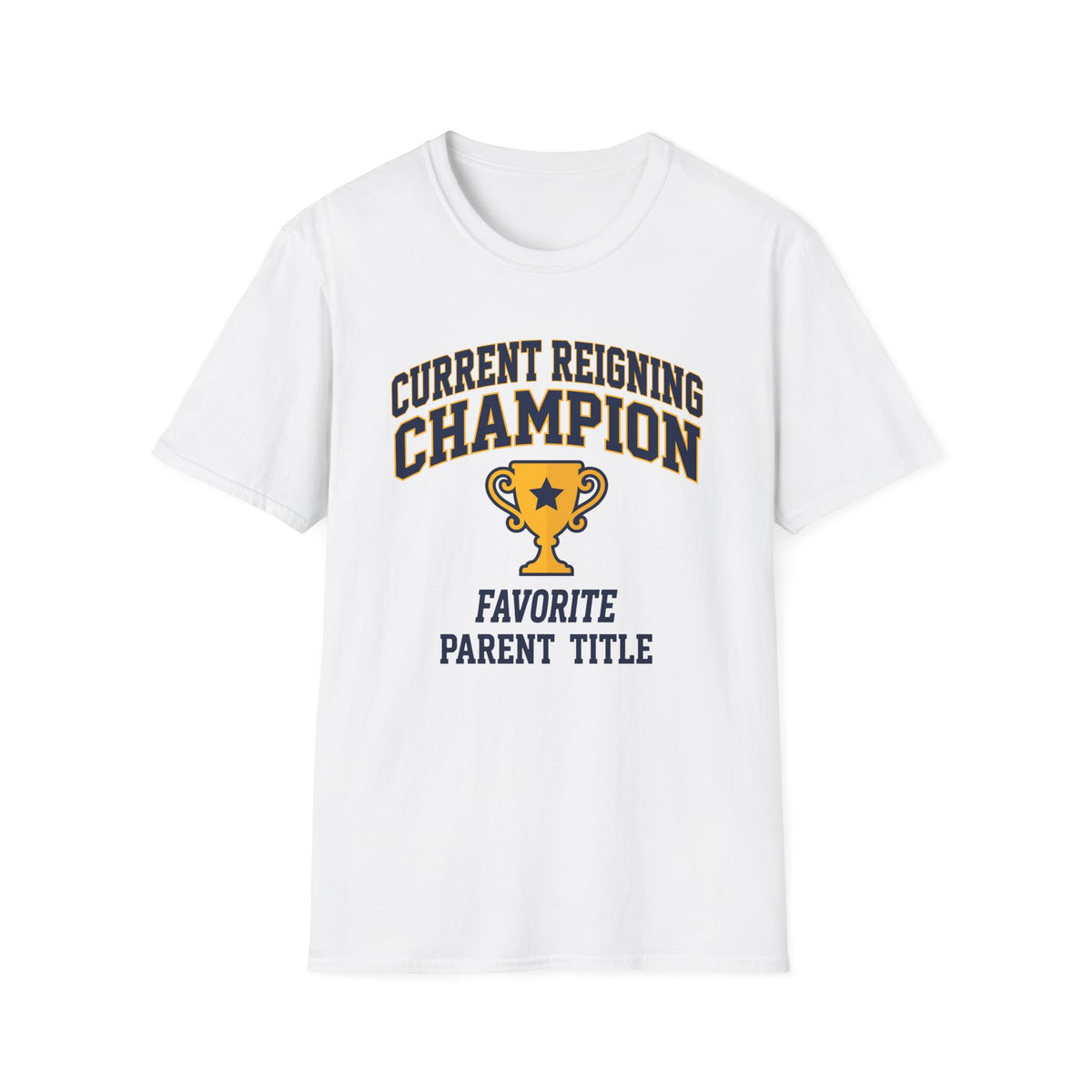Favorite Parent Title T-Shirt
